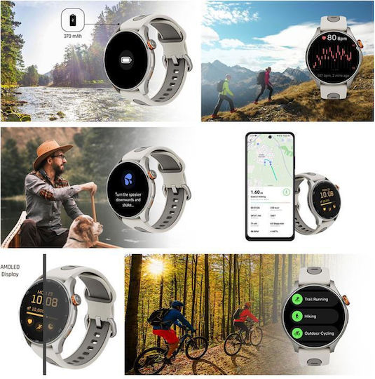 MyPhone Adventure Aluminium 46mm Smartwatch (Γκρι)