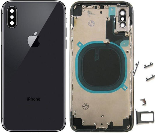 Κапак за замяна на батерията Черен за Apple iPhone X