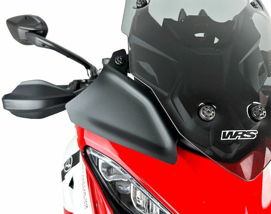 WRS Motorcycle Windshield & Windscreen Tinted Visor for Ducati Multistrada DU031NO