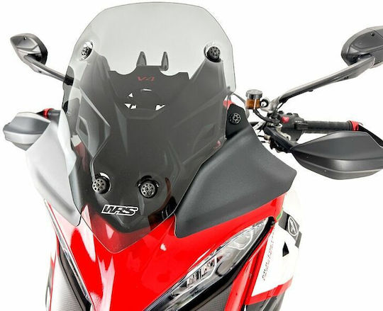 WRS Motorcycle Windshield & Windscreen Tinted Visor for Ducati Multistrada DU031NO