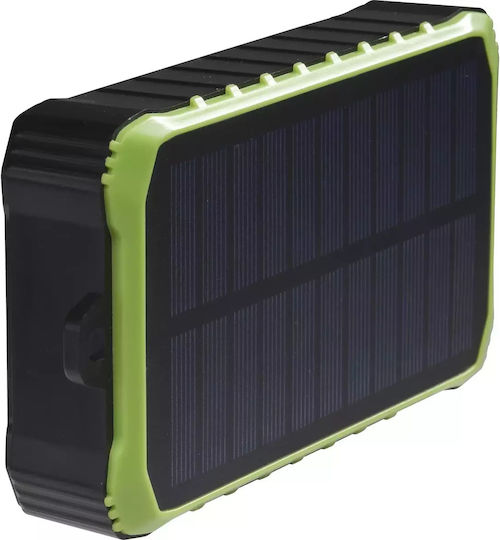 Denver PSO-10012 Слънчева Power Bank 10000mAh с 2 USB-A порта Зелен