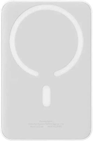 Baseus Mini Air MagSafe Power Bank 10000mAh 20W cu Port USB-C Alb