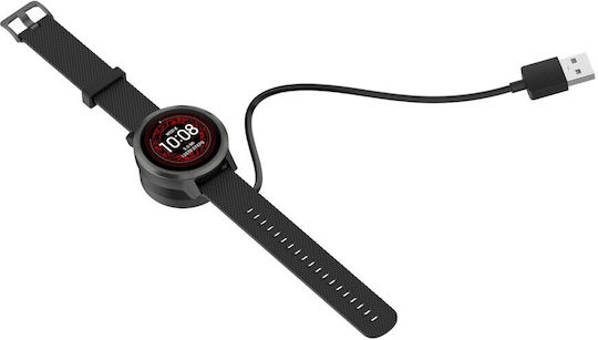 Wearable Charger Garmin Fenix 5 / 5s / 5X / 6 / 6Χ / Forerunner 935 / Venu / Vivoactive 3 Blackς