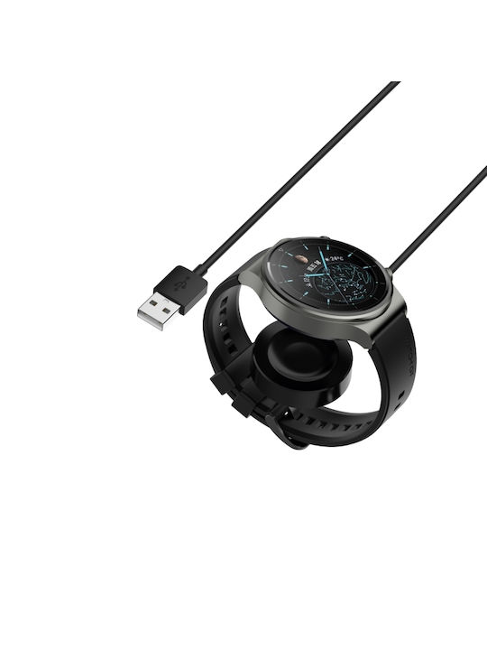 Ασύρματος Φορτιστής για Huawei Watch GT2 Pro Μαύρος