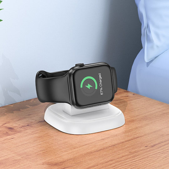 Hoco CW44 Wearable Charger Apple Watch Whiteς
