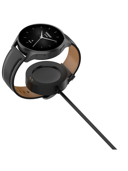 Techsuit Încărcător pentru Xiaomi Watch H1/2 Pro/S2 Negrus