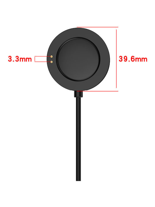 Techsuit Încărcător pentru Xiaomi Watch H1/2 Pro/S2 Negrus