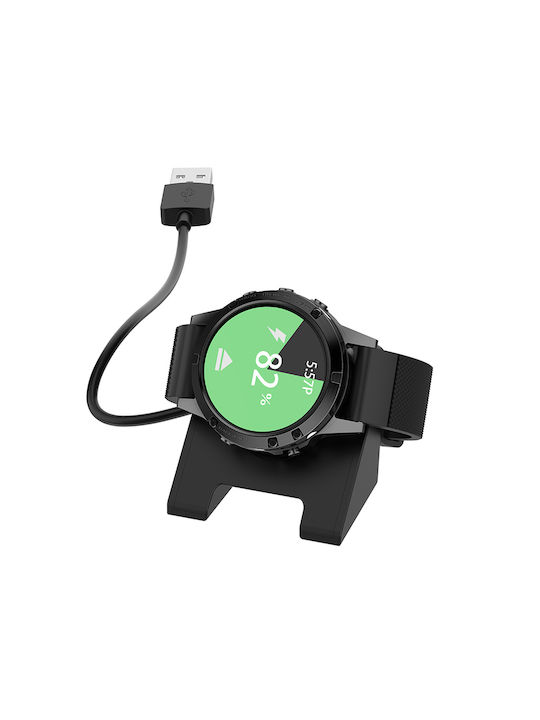 Techsuit Încărcător pentru Ceas Garmin. Negrus