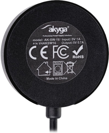 Akyga AK-SW-16 Charging Cable Încărcător pentru Amazfit Stratos 3 Negruς