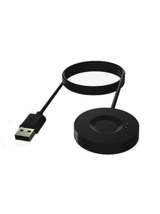 Tactical USB Charging Cable Μαύρο (Realme Watch 2 / Watch 2 Pro)