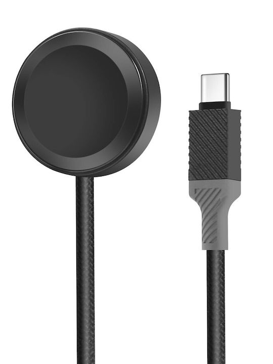 Tactical Recce 3:20 Cable Apple Watch Black Grey