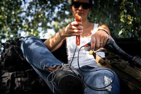 Tactical Recce 3:20 Cable Apple Watch Black Red