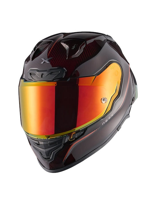 Nexx X.R3R Hagibis Red Motorcycle Helmet Full Face ECE 22.06 1350gr with Pinlock