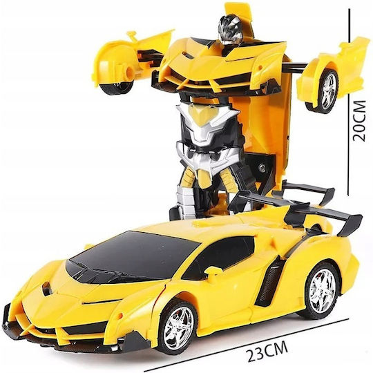 Autobot Τηλεκατευθυνόμενο Αυτοκίνητο Stunt Κίτρινο