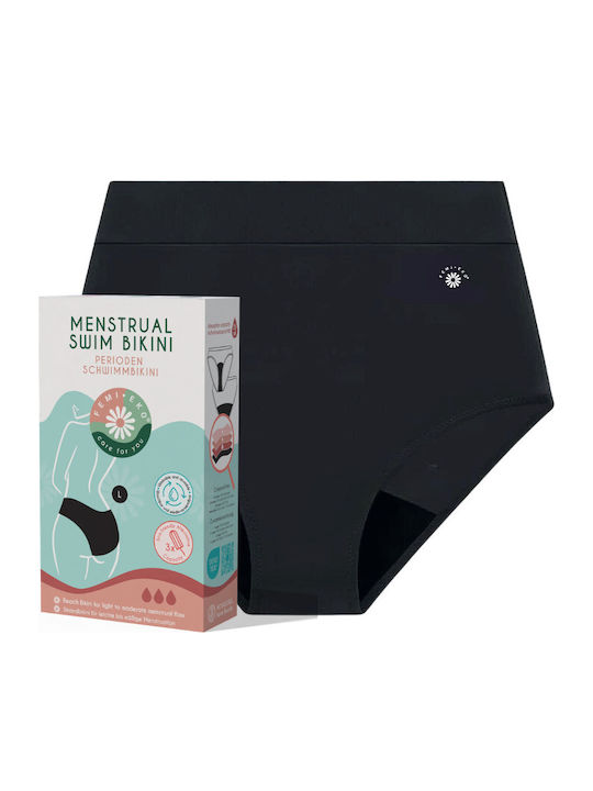 Women's Period Slip Black