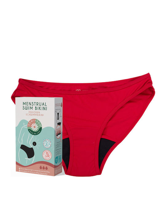Chiloți Pentru Femei Slip Menstrual Roșii