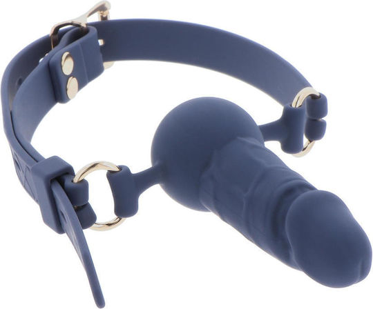 Cagul din Silicon Albastru pentru Penis și Bile