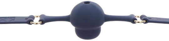 Blue Silicone Mouth Gag