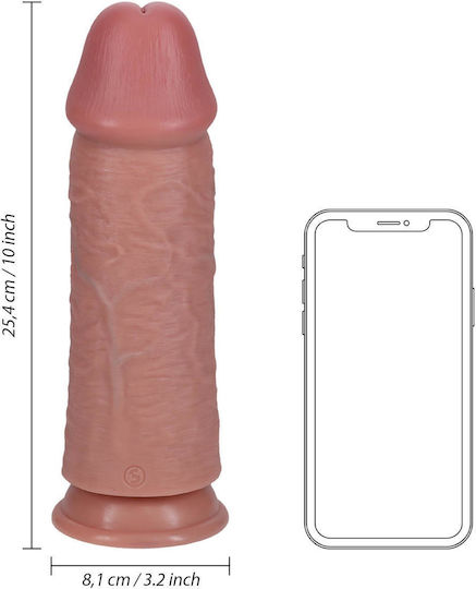 Extra gros, fără testicule, 10"