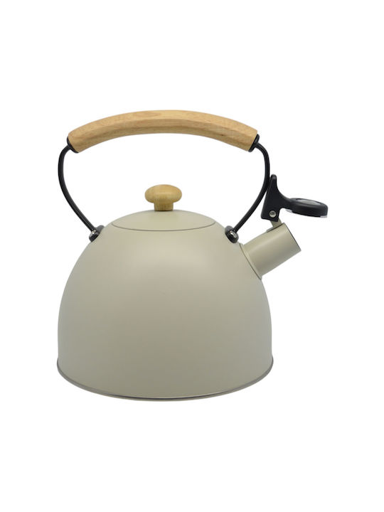 Ankor Kettle Stainless Steel in Beige Color 2500ml