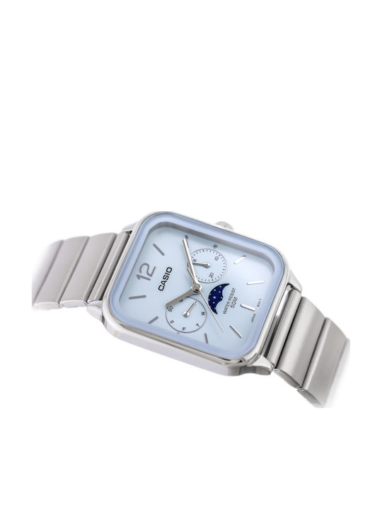 Casio Ρολόι Μπαταρίας με Μεταλλικό Μπρασελέ