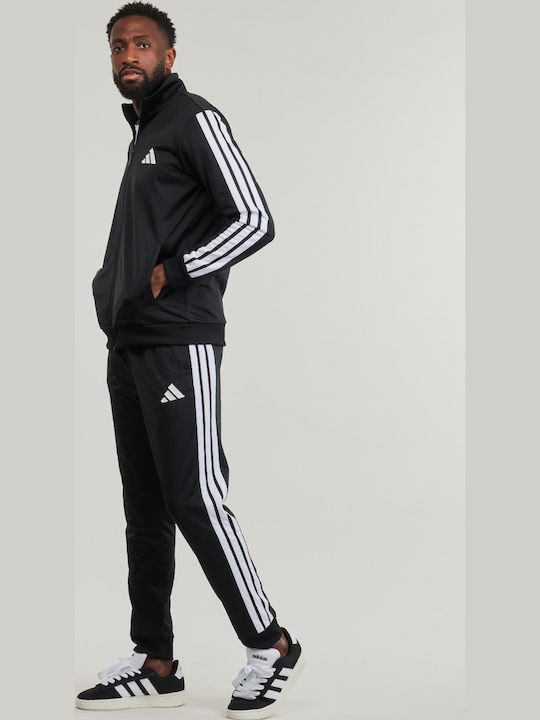 Tracksuit Glossy with Elastic Black