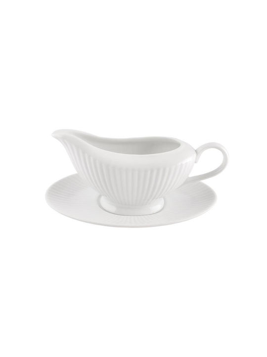 Oriana Ferelli Alb Porțelan Set de Vase 72buc