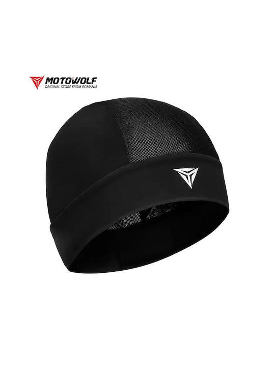 Motowolf Vollgesichts-Balaclava für Motorradfahrer Schwarz Farbe