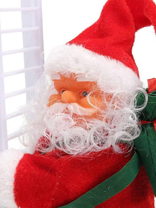 Santa Claus in Ladder Red