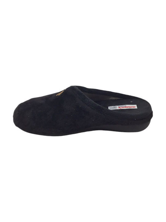 Adam's Shoes Anatomical Women's Slippers in Black color