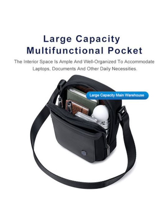 Herrentasche Schulter / Crossbody Gray