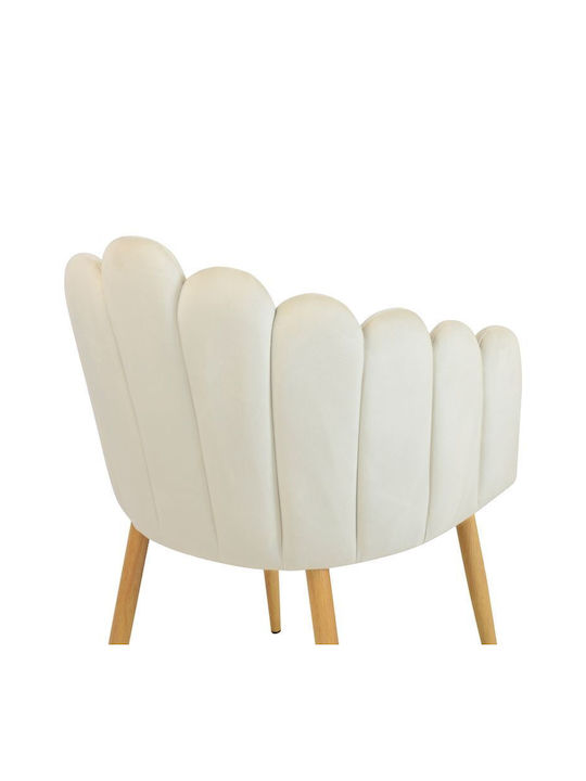 Briella Armchair Ecru 60x56x84cm