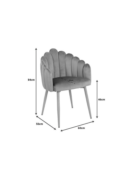 Briella Armchair Pink 60x56x84cm
