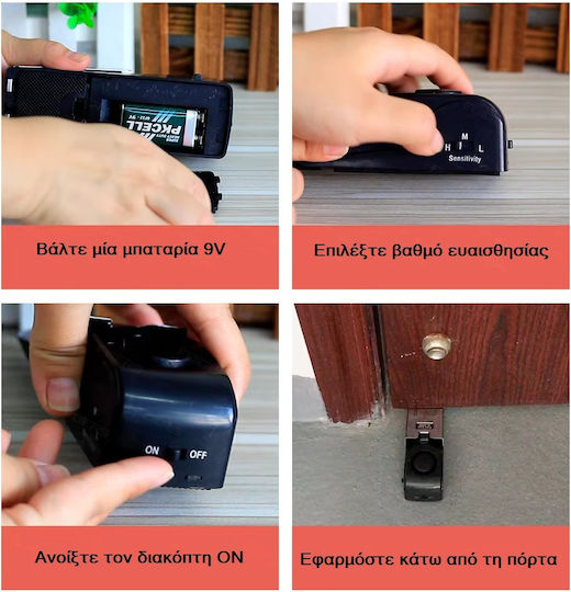 Chengxin Door Wedge With 120dB Siren