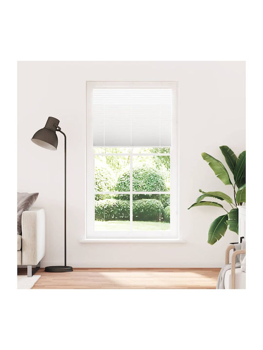 vidaXL Shade Blind Fabric in White Color L110xH200cm