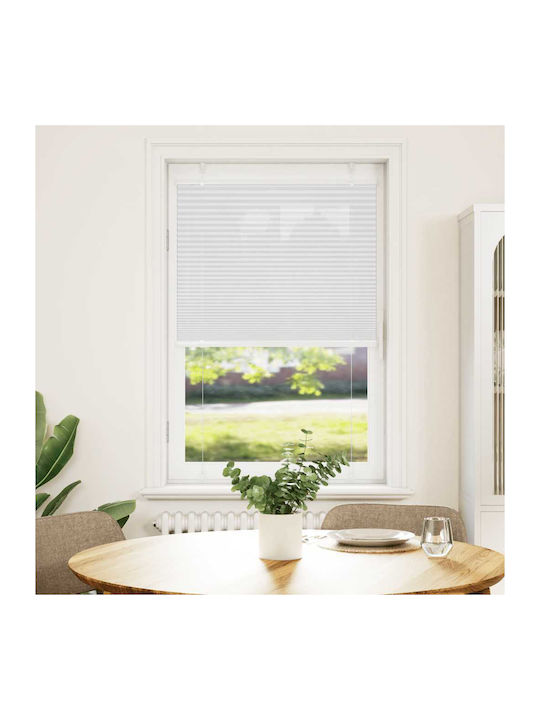 vidaXL Shade Blind Fabric in White Color L75xH100cm