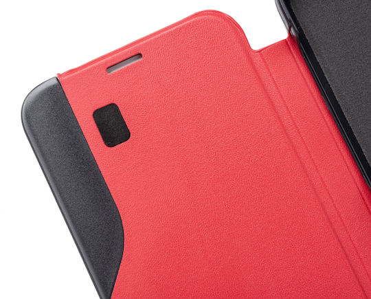 Naxius Window Magnet Back Cover Red (Redmi Note 11 Pro)