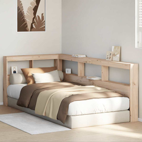 vidaXL Wooden Bed Headboard Pine 80x80cm