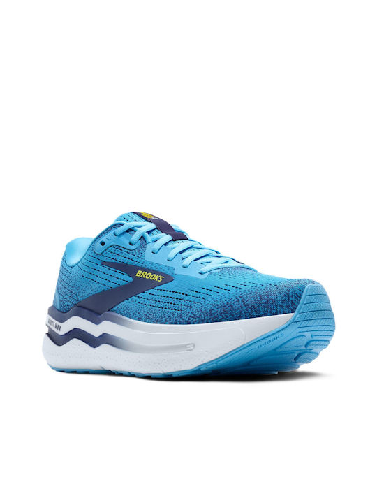 Brooks Ghost Max 2 Sport Shoes Running Bonnie Blue / Blue Ribbon / Yellow