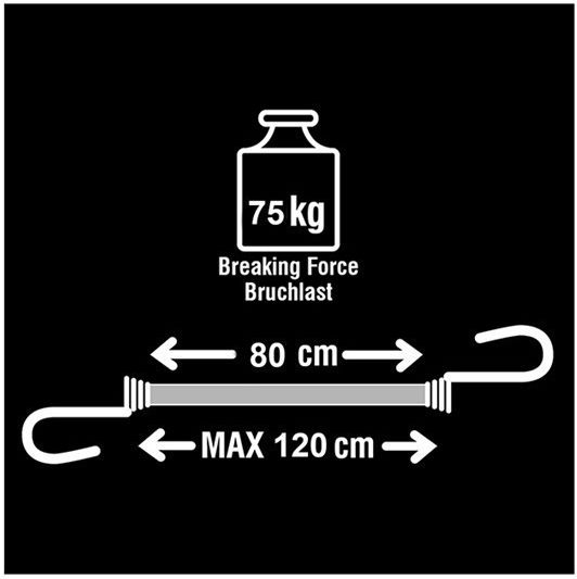 Masterlock 3034eurdat Xταπόδι Μεγάλης Αντοχής Διπλό Γάντζο