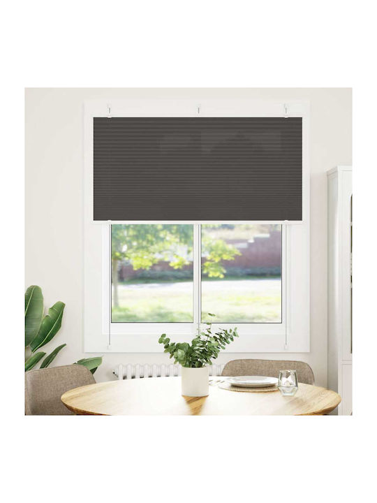 vidaXL Shade Blind Fabric in Black Color L120xH100cm