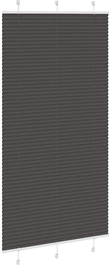 vidaXL Shade Blind Fabric in Black Color L105xH200cm