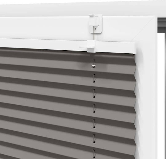 vidaXL Beschattungsrollo Stoff in Gray Farbe L105xH100cm