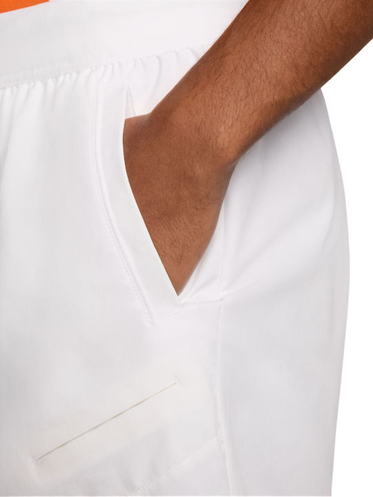 Nike Nikecourt FZ6913-100 Ανδρικό Σορτς Λευκό / Λευκό