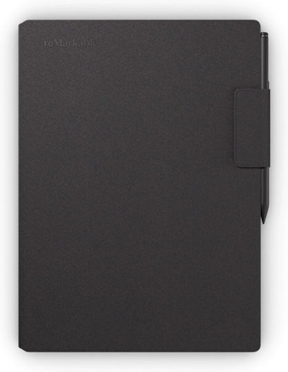 reMarkable Husă Tip Folio Flip Cover Din Piele Cu Tastatură În Engleză SUA Neagră (Paper Pro)