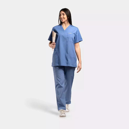 Unisex Healthcare Pants Classic Dr.scrub Ciel Blue