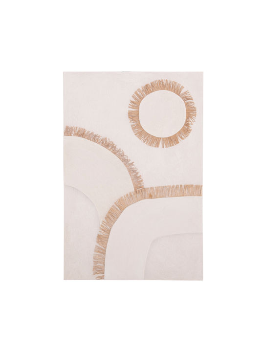 HomeMarkt Santorini Gemälde Hölzernes 80x4.5cm