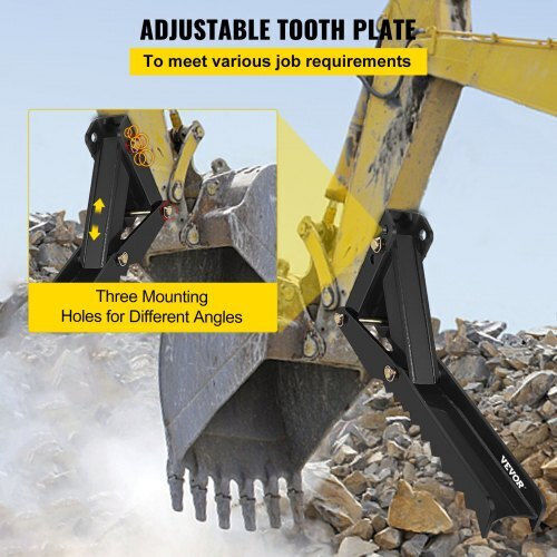 Degetar excavator Vevor 36" ajustabil pentru sudură Fcmz36injccbh16mmv0