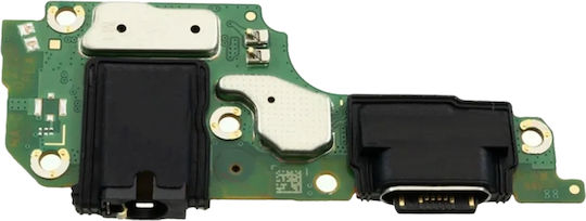 Clappio USB-C Ladeanschluss Vivo Y35 Mikrofon + Klinkenbuchse Schwarz