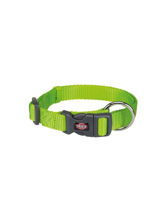 Trixie Premium Dog Collar In Green Colour Περιλαίμιο M/L 35-55cm/20mm Λαχανί Large / Medium